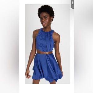 Aje Holt Cut Out Ring Mini Dress